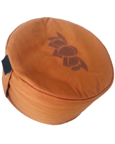 zafu cushion round lotus embroidered with buckwheat filling