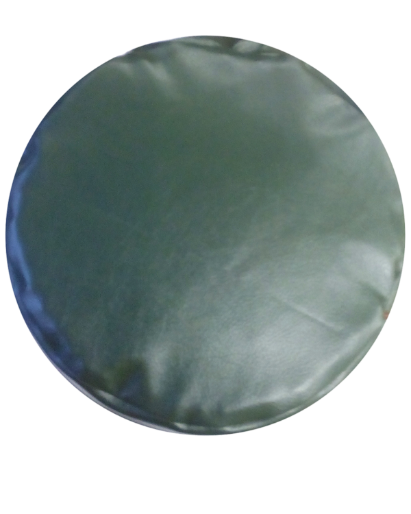 yoga zafu cushion reversible-leatherite